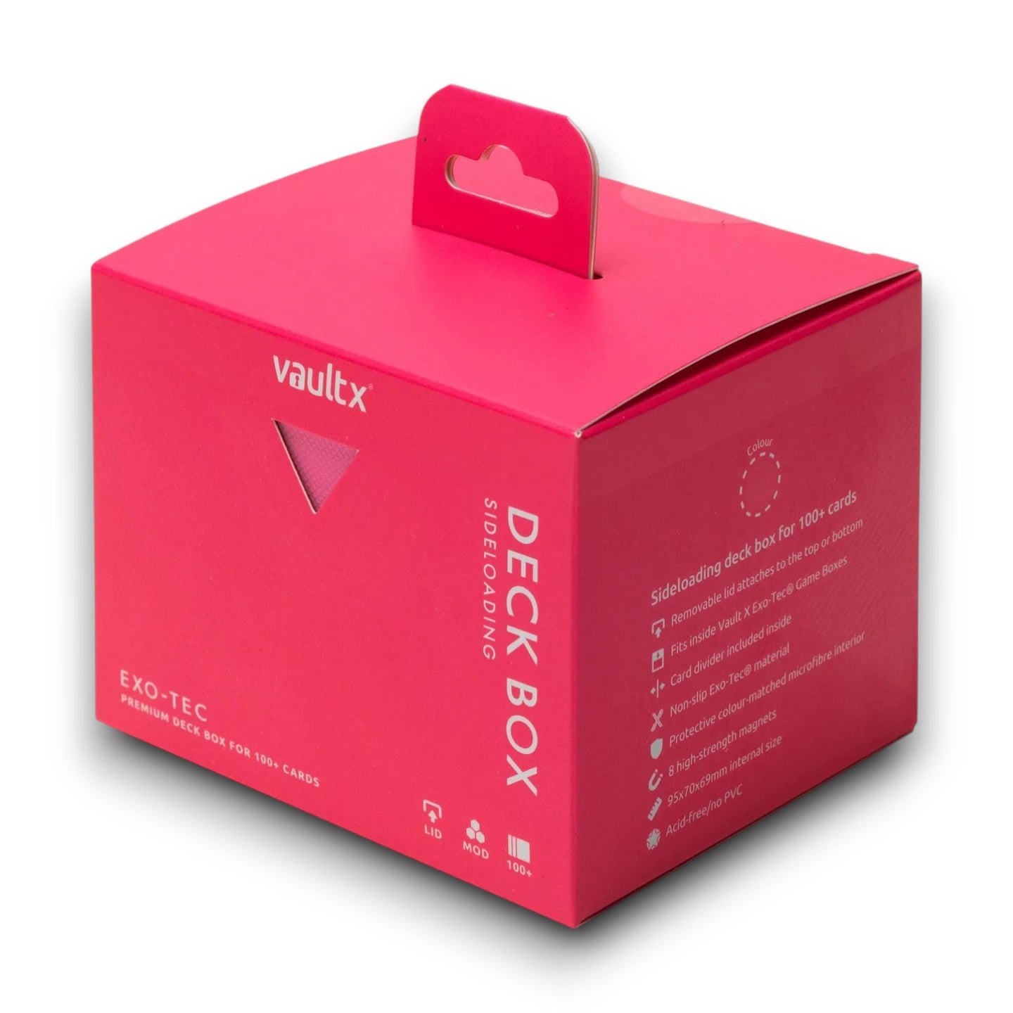 Sideloading Deck Box 100+ Neon Pink