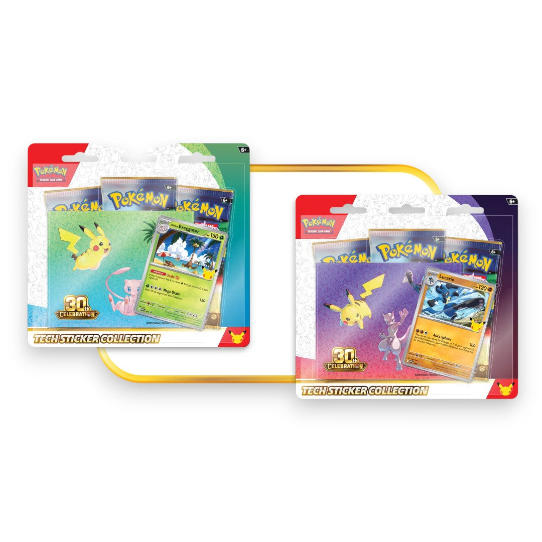Pokémon TCG: Tech Sticker Collection - 30th Celebration