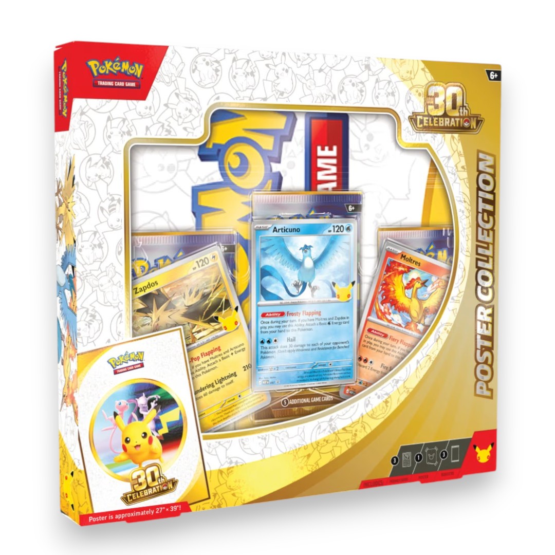 Pokémon TCG: Poster Collection - 30th Celebration