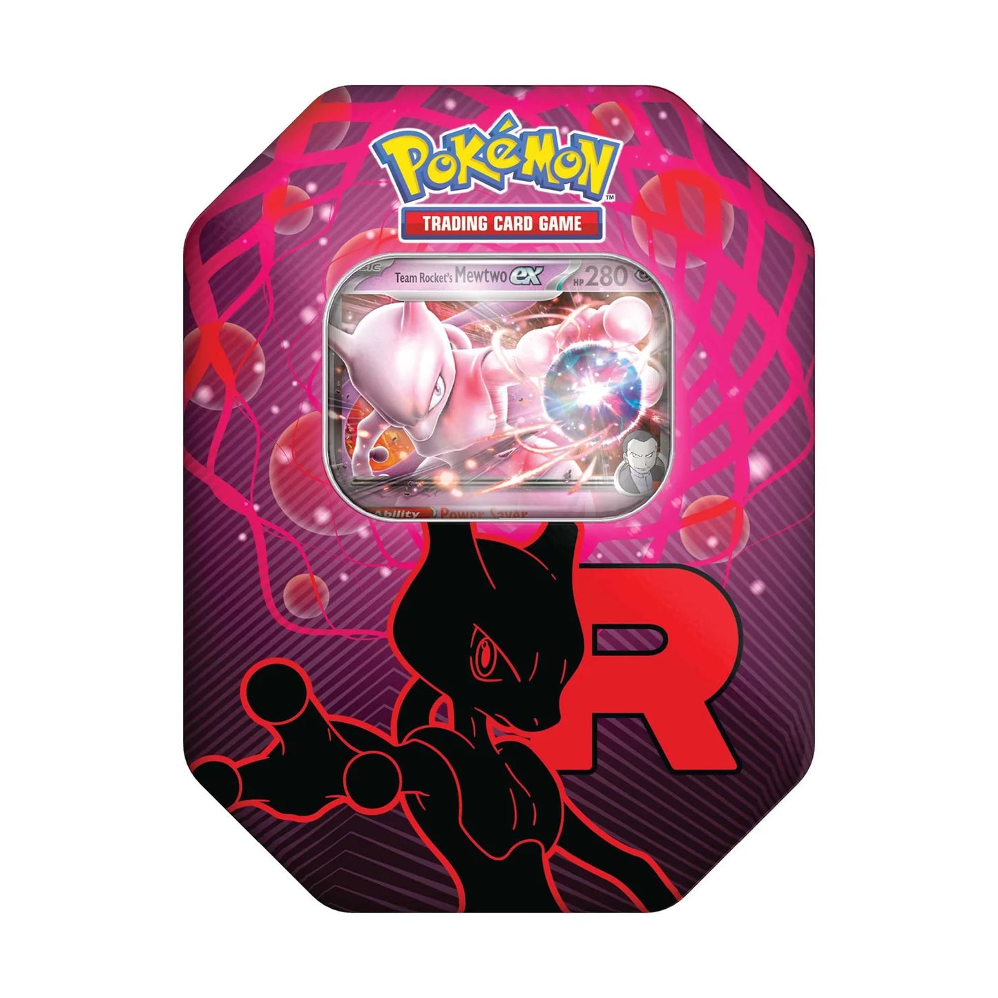 Pokémon TCG: Team Rocket Tin - Mewtwo