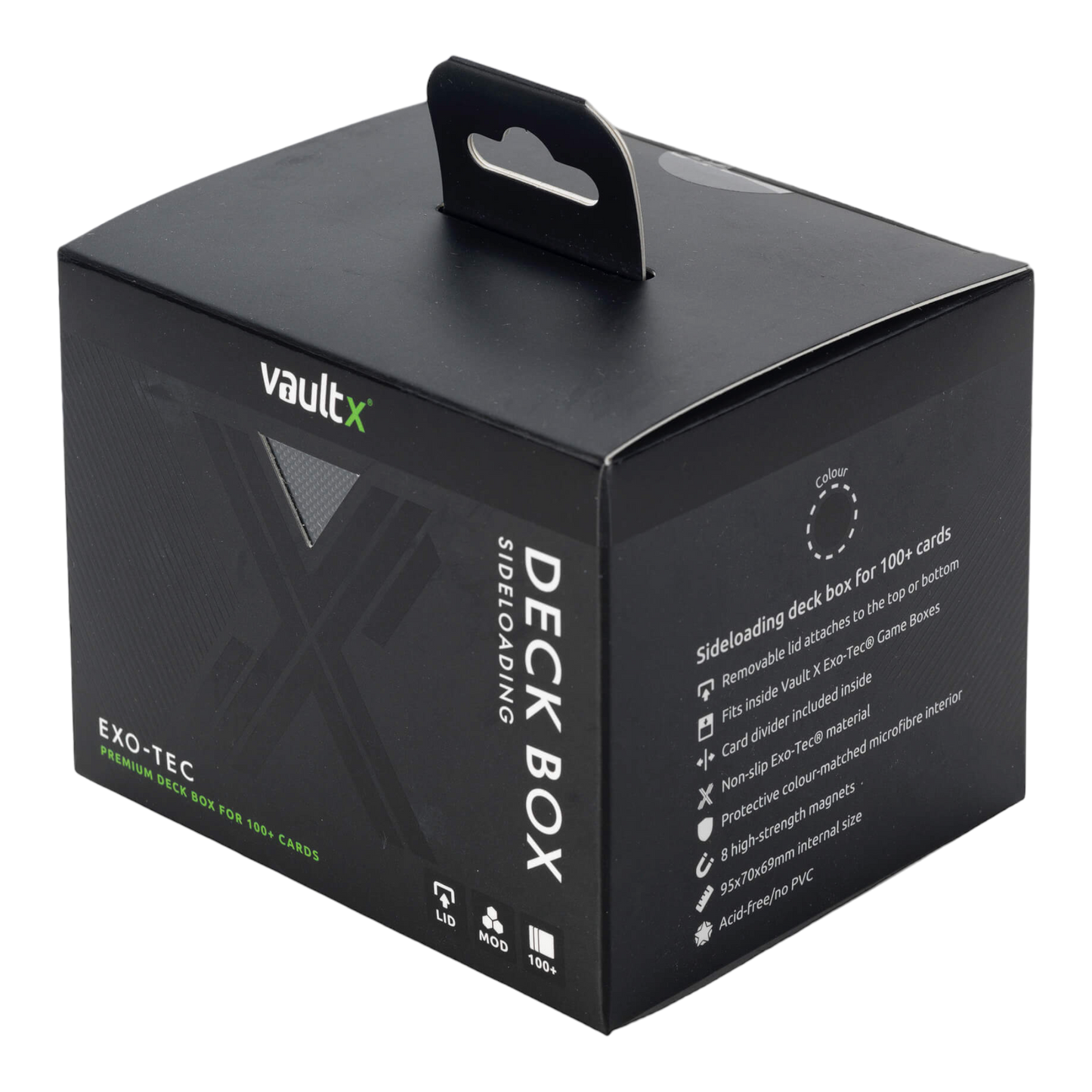 Sideloading Deck Box 100+ Signature Black