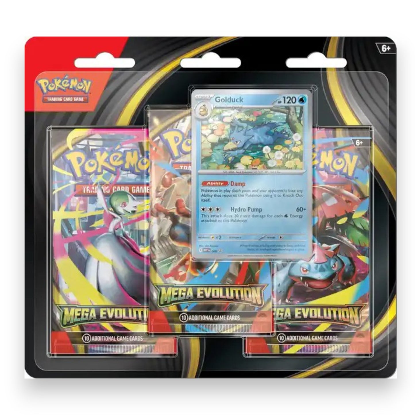 Pokémon TCG: Scarlet & Violet 11 - Mega Evolution Golduck Triple Blister