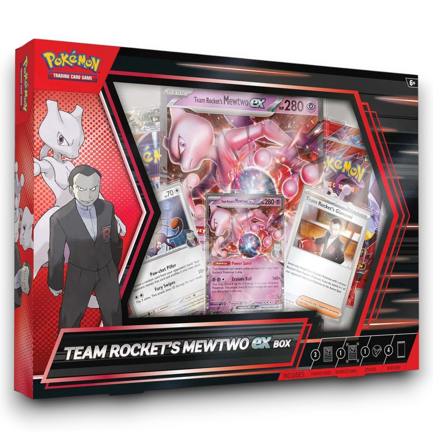 Pokémon TCG: Team Rocket's Mewtwo ex Box