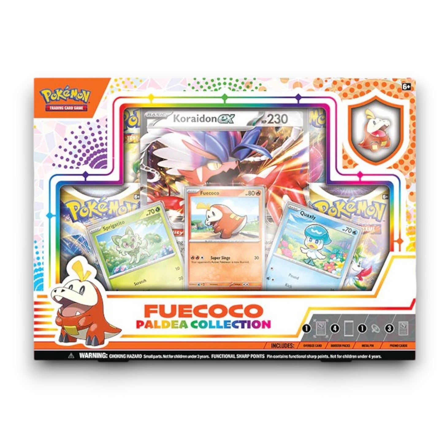 Pokemon - Paldea Collection - Fuecoco & Koraidon