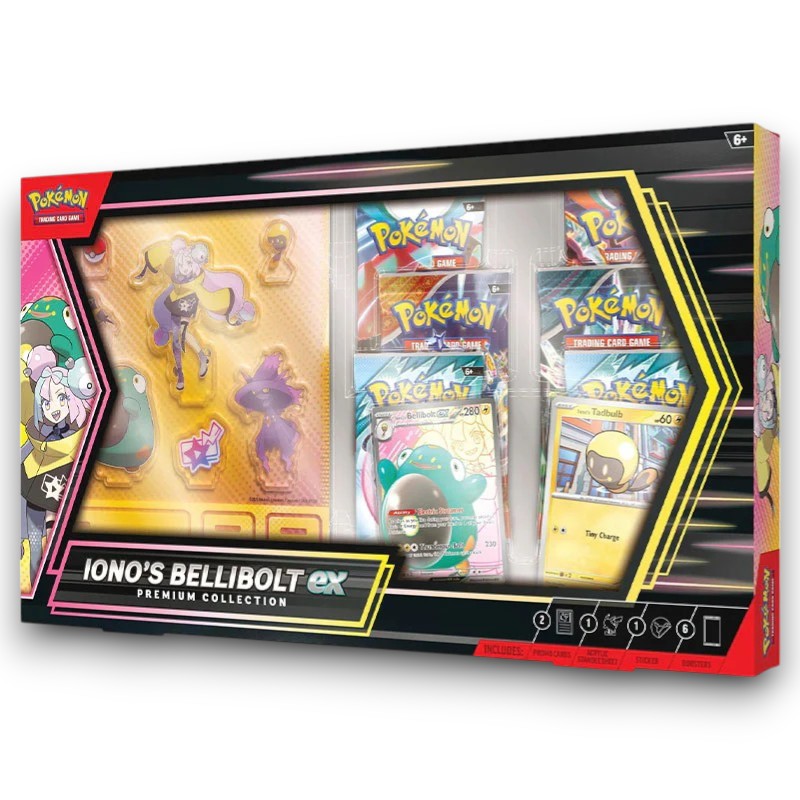 Pokémon TCG: Scarlet & Violet - Iono’s Bellibolt ex Premium Collection