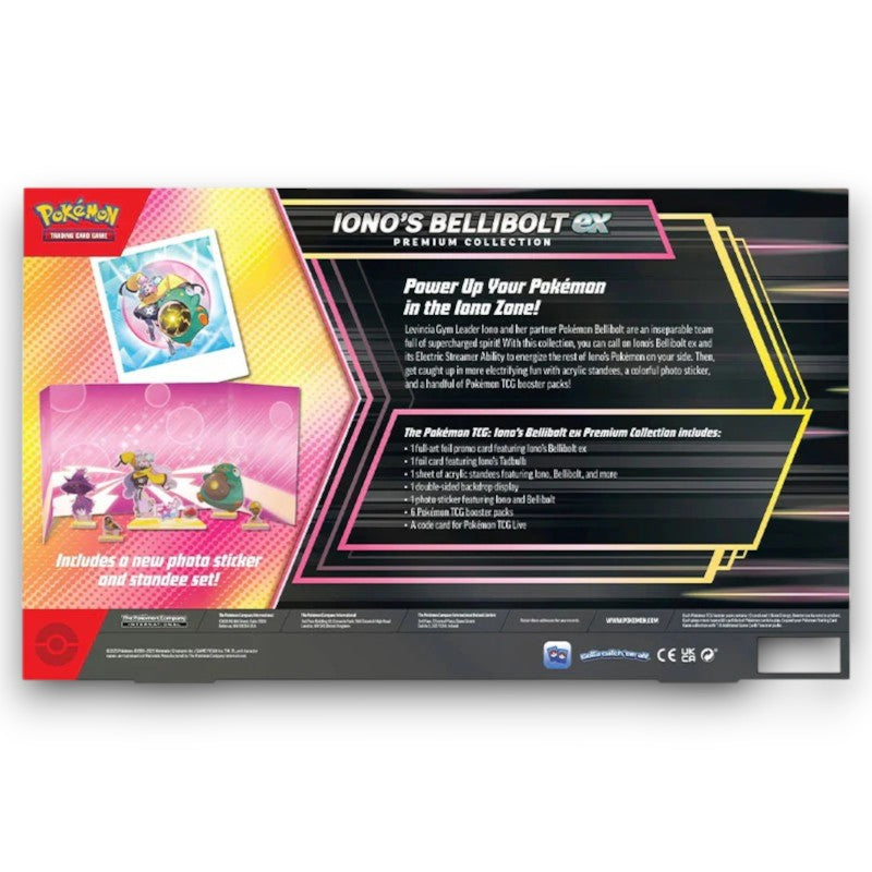 Pokémon TCG: Scarlet & Violet - Iono’s Bellibolt ex Premium Collection