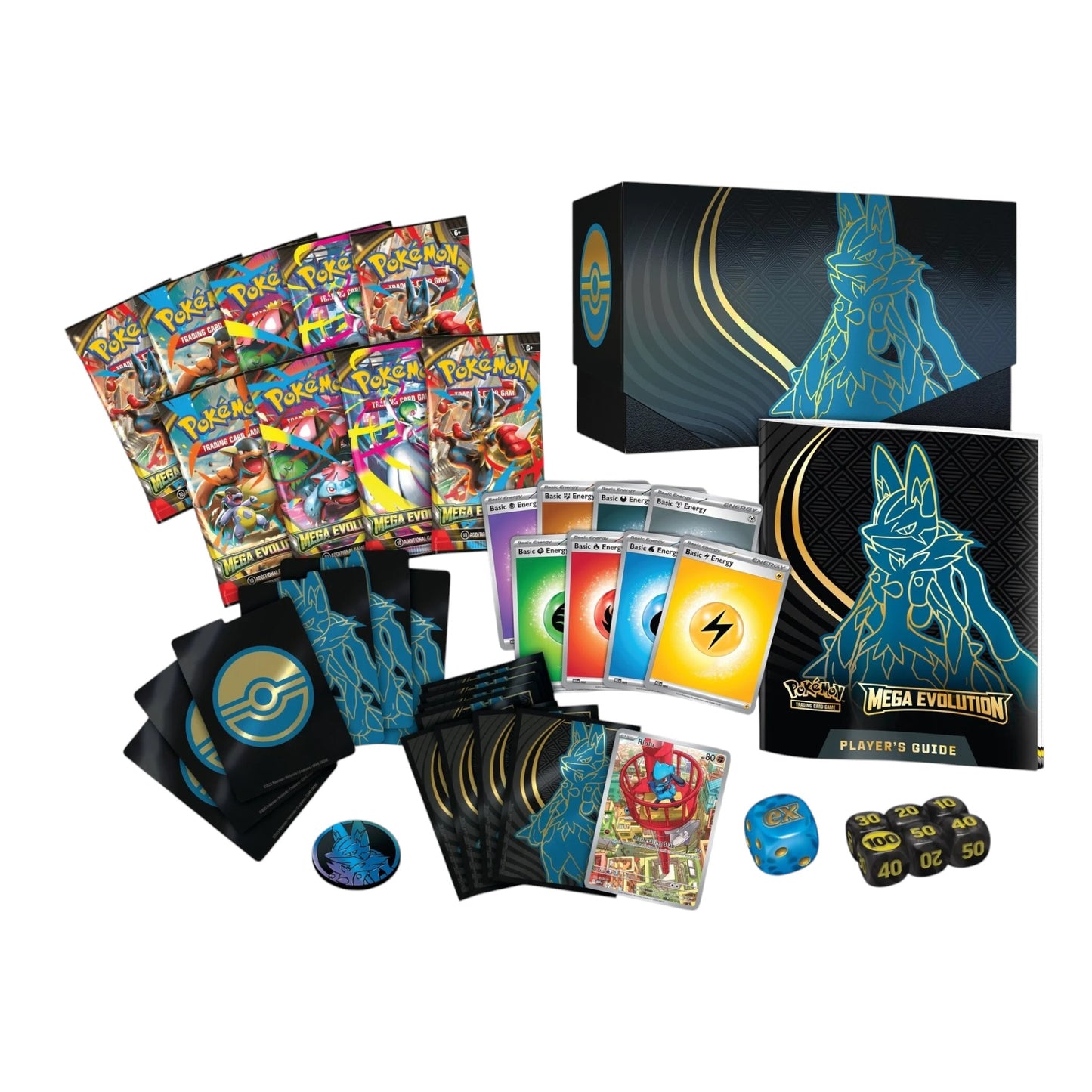 Pokémon TCG: Scarlet & Violet 11 - Mega Evolution Lucario Elite Trainer Box