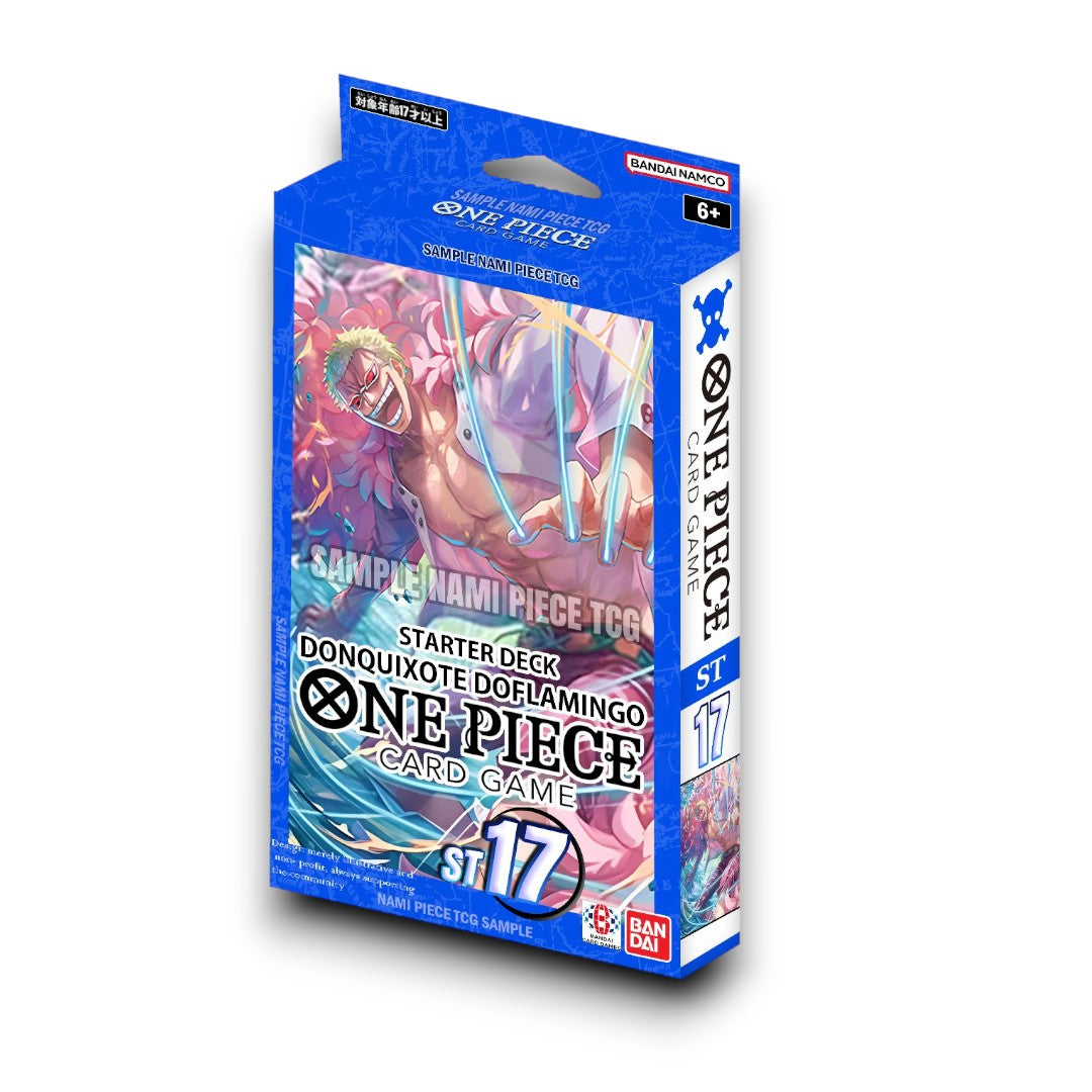 One Piece Card Game - Starter Deck - Blue - Donquixote Doflamingo (ST- DeckHead UK One Piece Card Game - Starter Deck - Blue - Donquixote Doflamingo (ST- DeckHead UK