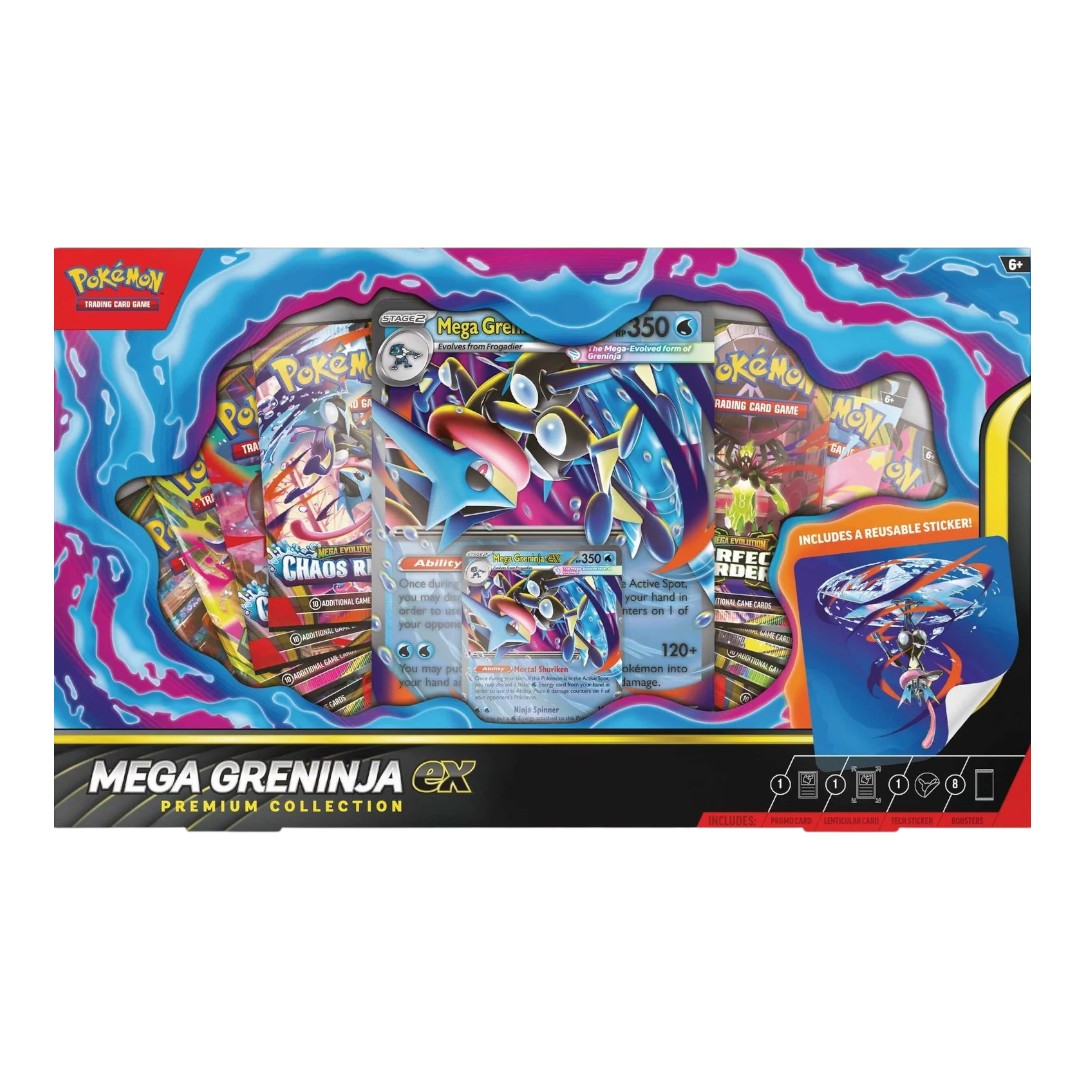 Pokémon TCG: Mega Greninja ex Premium Collection