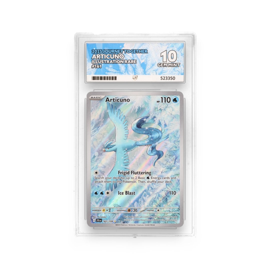 Ace Graded 10 Articuno Illustration Rare Journey Together #161
