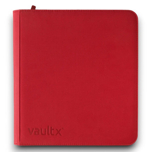 Vault X Red Exo-Tec® Zip Binder - Various Sizes Available