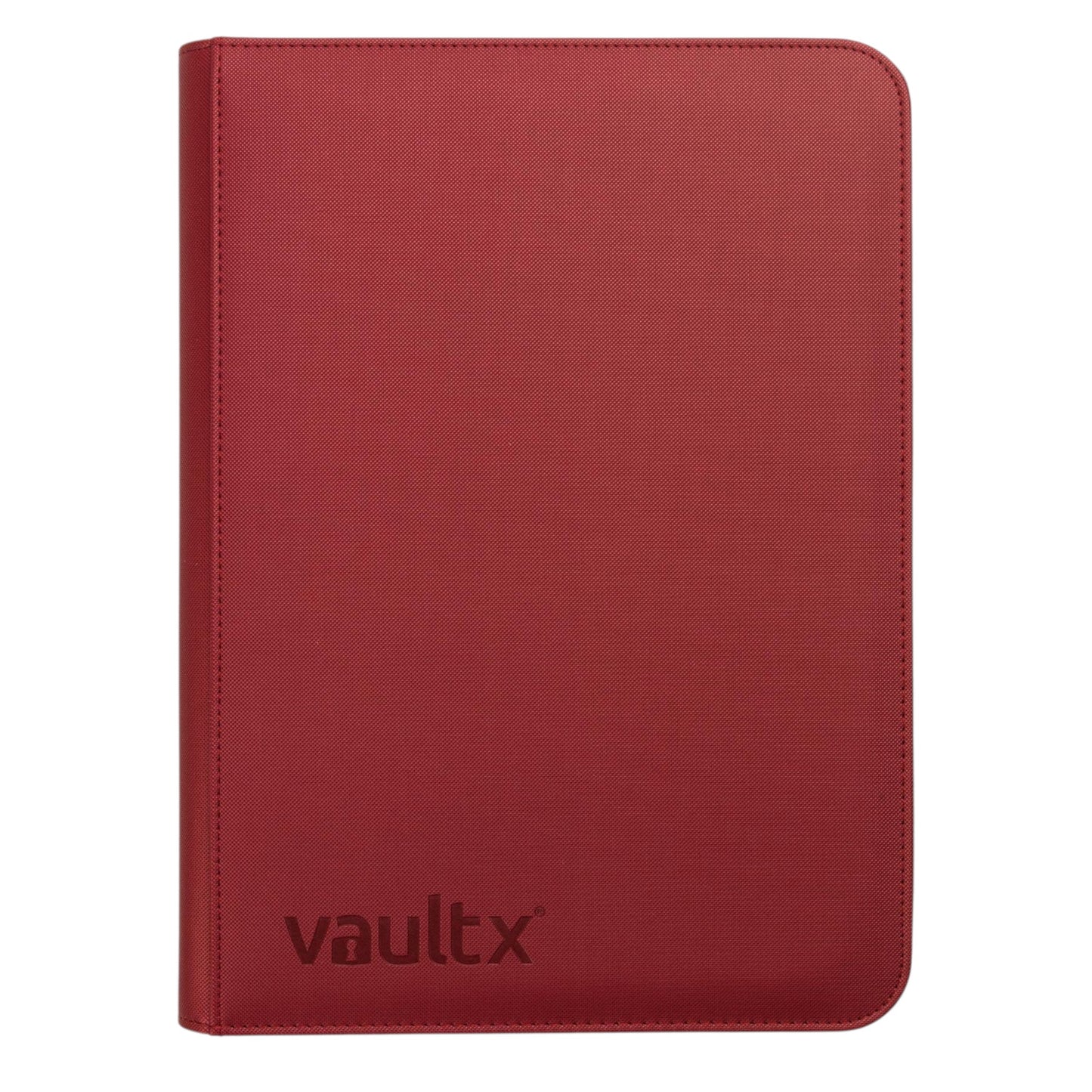 Vault X Metallic Red Exo-Tec® Zip Binder - Various Sizes Available