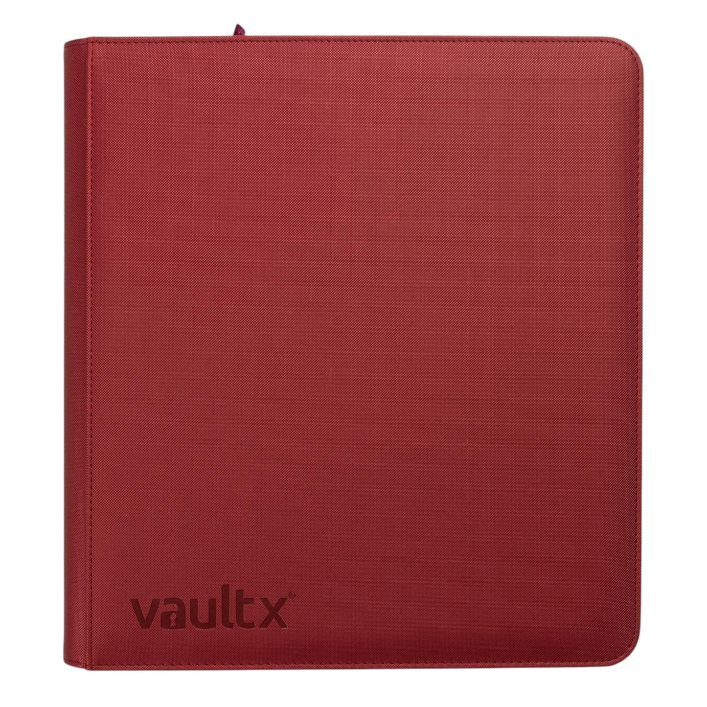 Vault X Metallic Red Exo-Tec® Zip Binder - Various Sizes Available