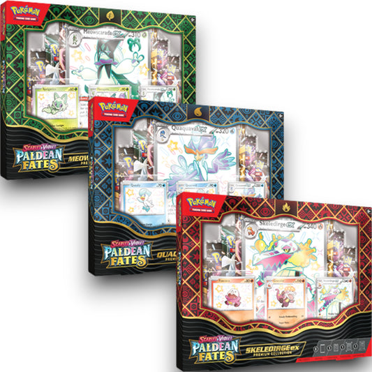 Pokémon TCG: Scarlet & Violet 4.5 Paldean Fates Premium Collection Boxes