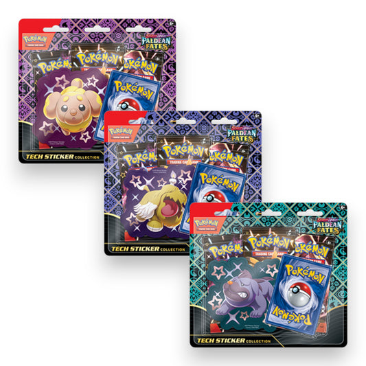 Pokémon TCG: Scarlet & Violet 4.5 Paldean Fates Tech Sticker Collections