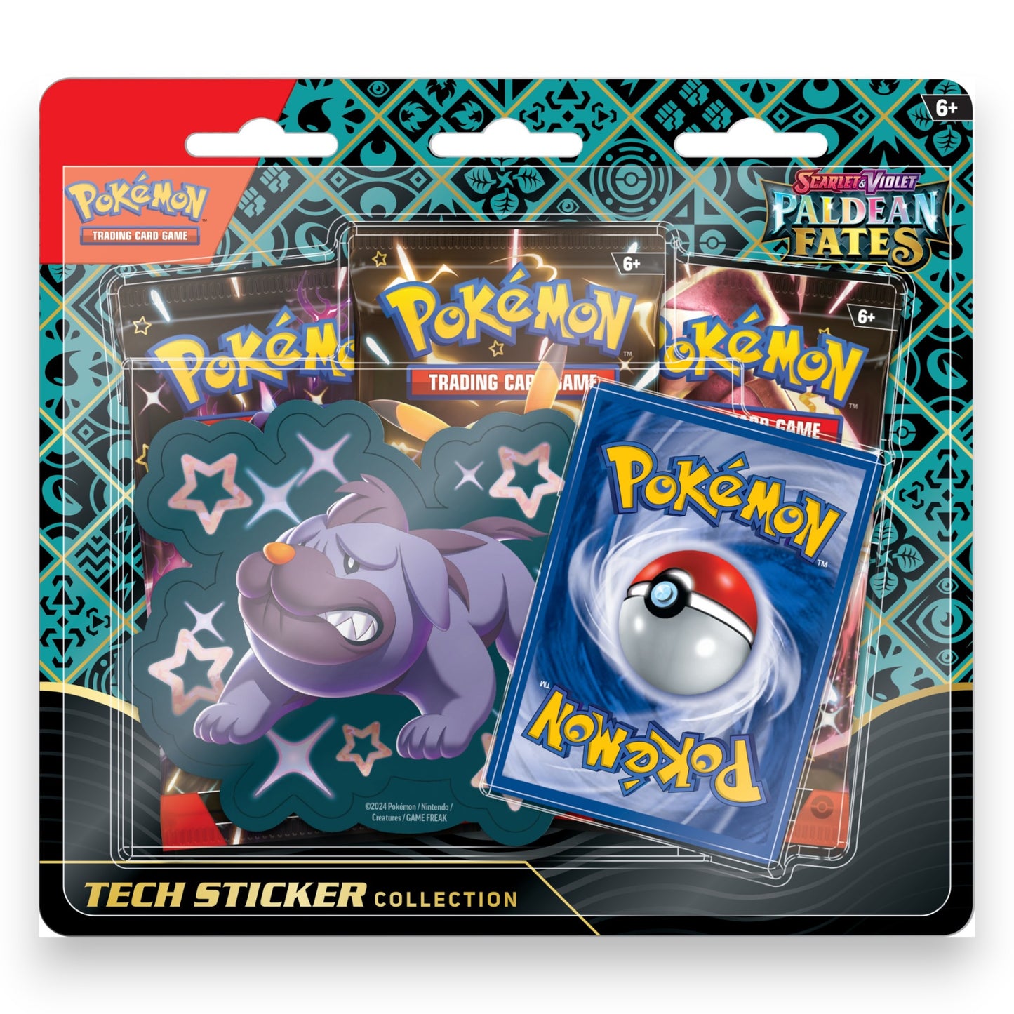 Pokémon TCG: Scarlet & Violet 4.5 Paldean Fates Tech Sticker Collections