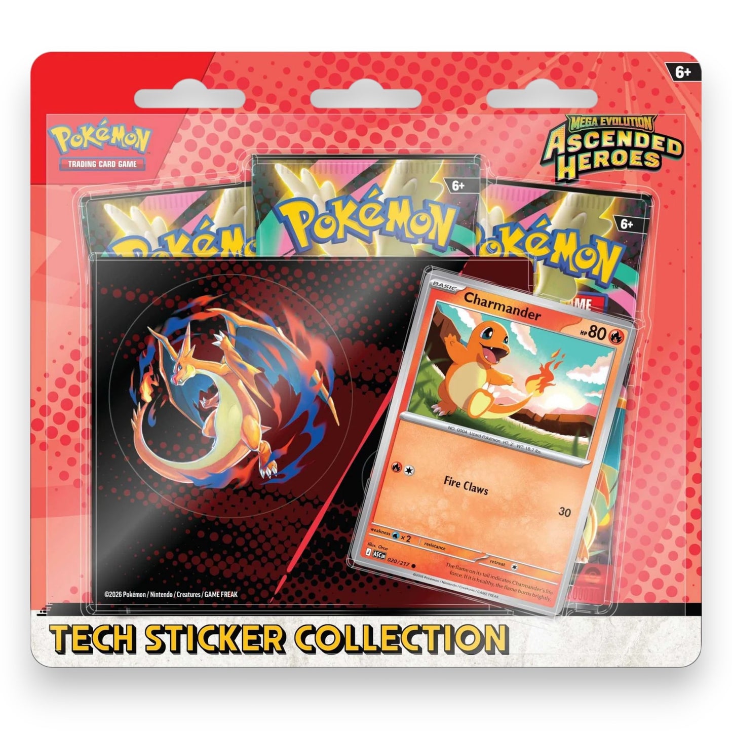 Pokémon TCG: Mega Evolution Ascended Heroes - Tech Sticker Collection