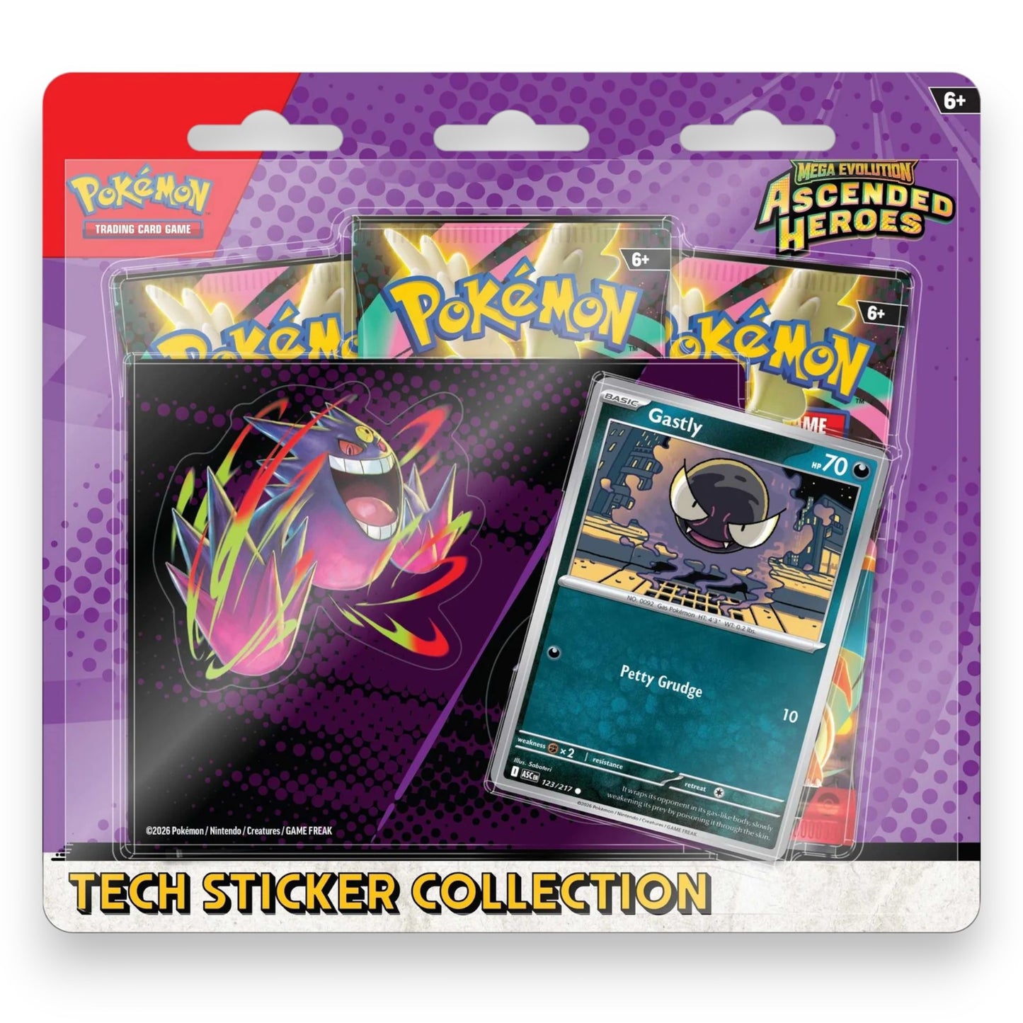 Pokémon TCG: Mega Evolution Ascended Heroes - Tech Sticker Collection