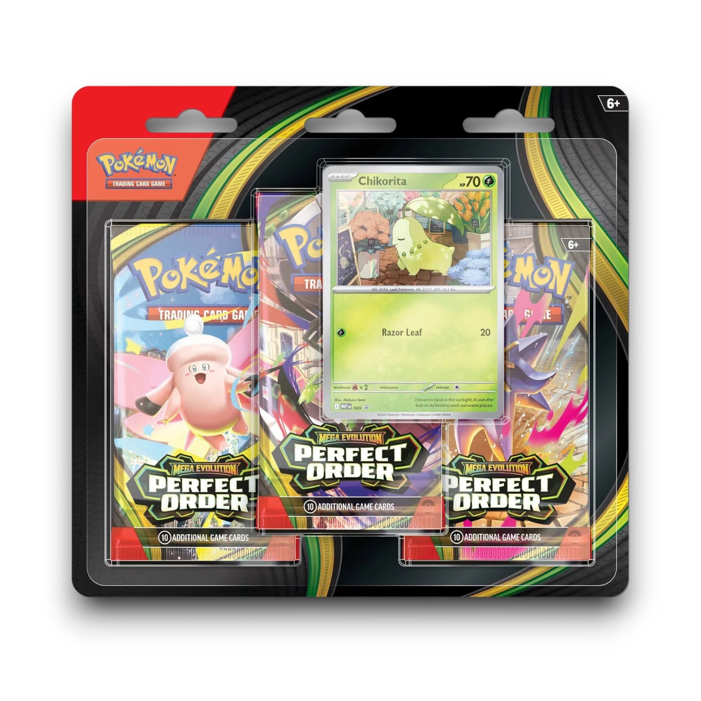 Pokémon TCG: Mega Evolution Perfect Order - 3 Pack