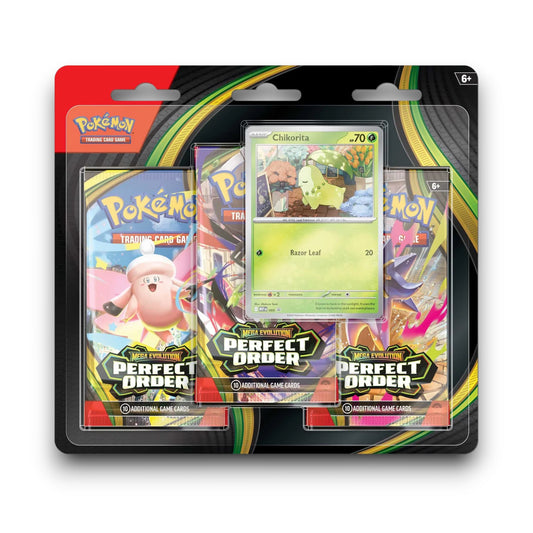 Pokémon TCG: Mega Evolution Perfect Order - 3 Pack