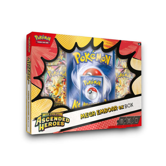 Pokémon TCG: Mega Evolution Ascended Heroes - Mega Emboar ex Box