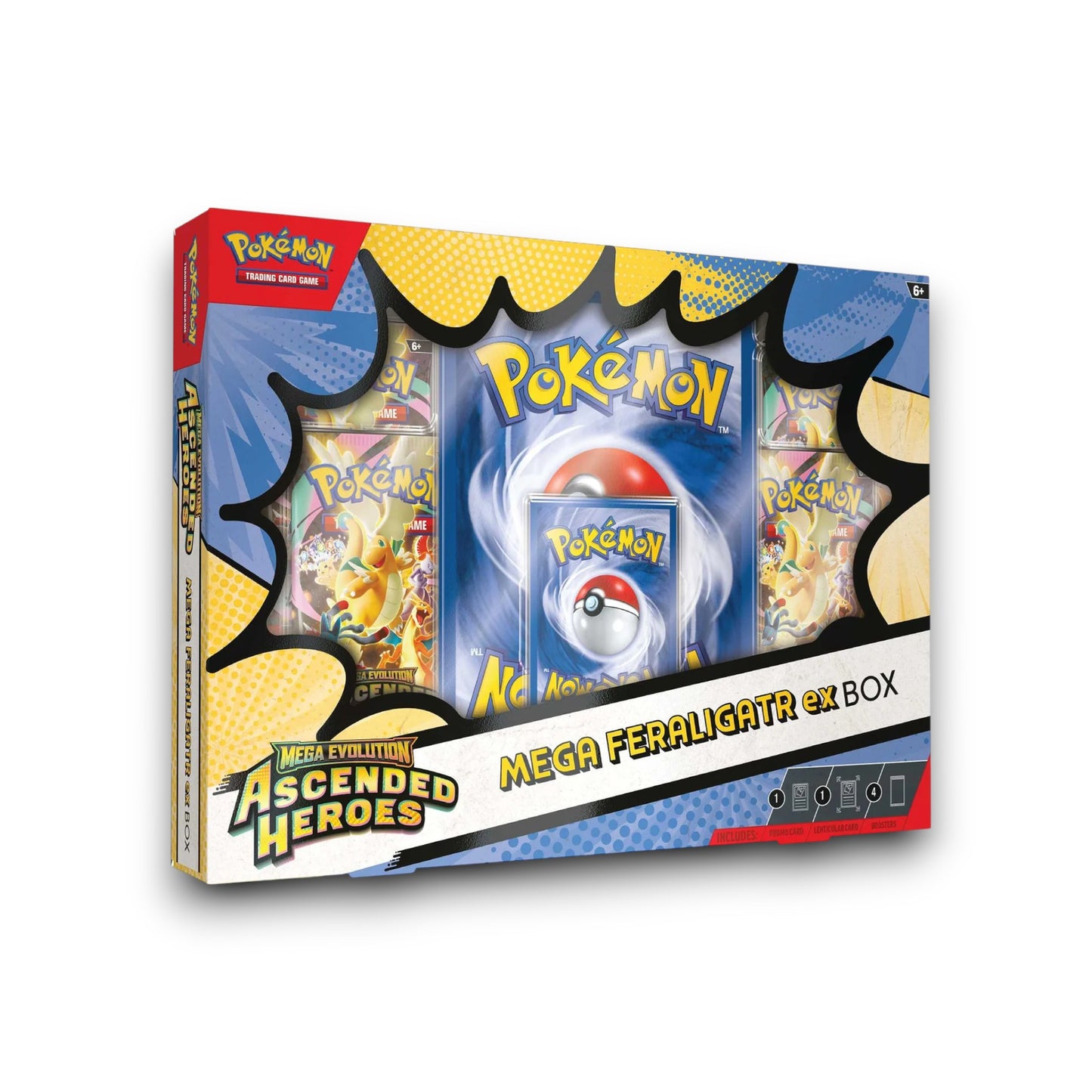 Pokémon TCG: Mega Evolution Ascended Heroes - Mega Feraligatr ex Box