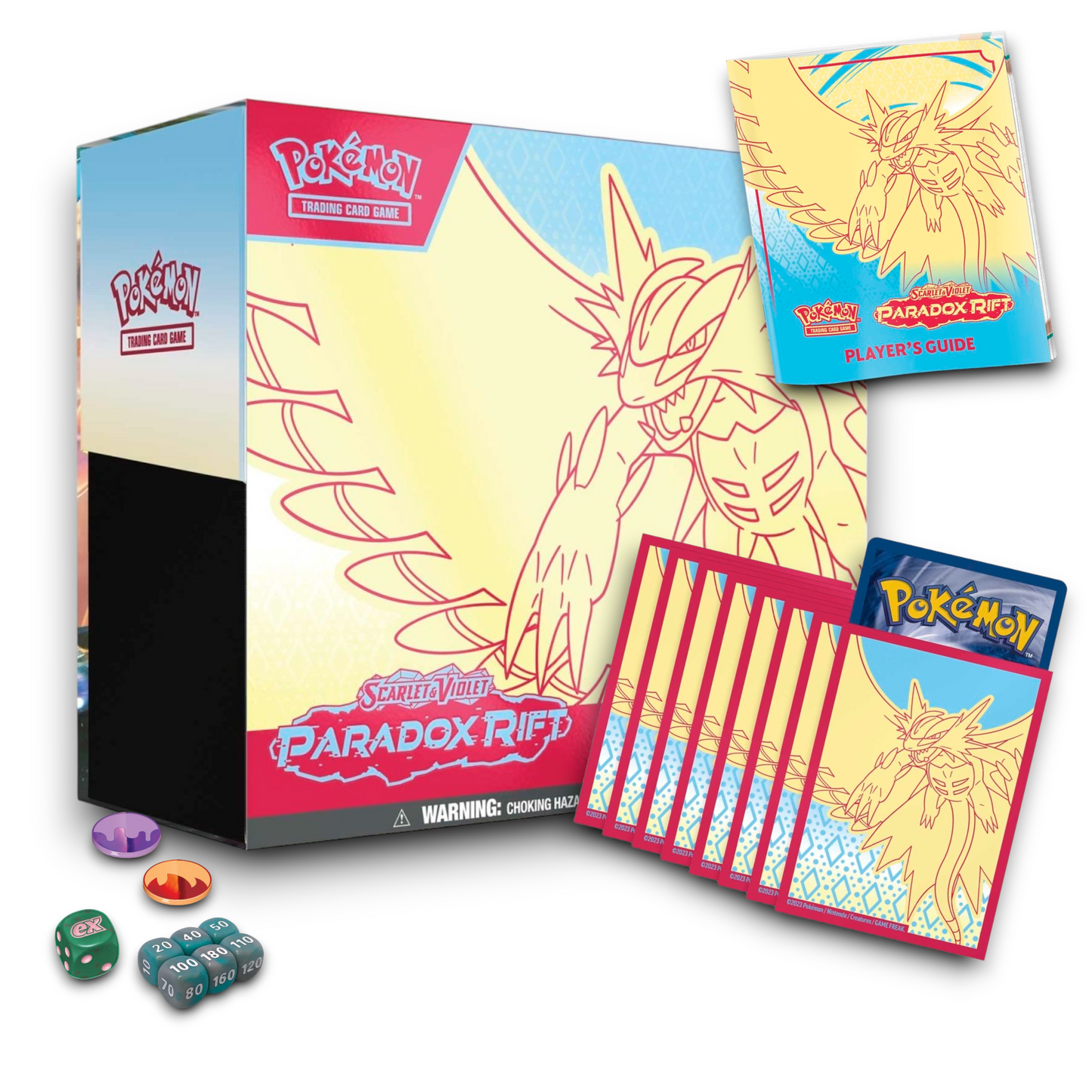 Pokémon TCG: Scarlet & Violet-Paradox Rift Elite Trainer Box (Roaring Moon)