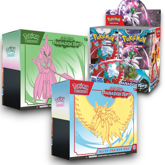 Pokémon TCG: Scarlet & Violet-Paradox Rift Booster Box & Elite Trainer Box X 2 Bundle