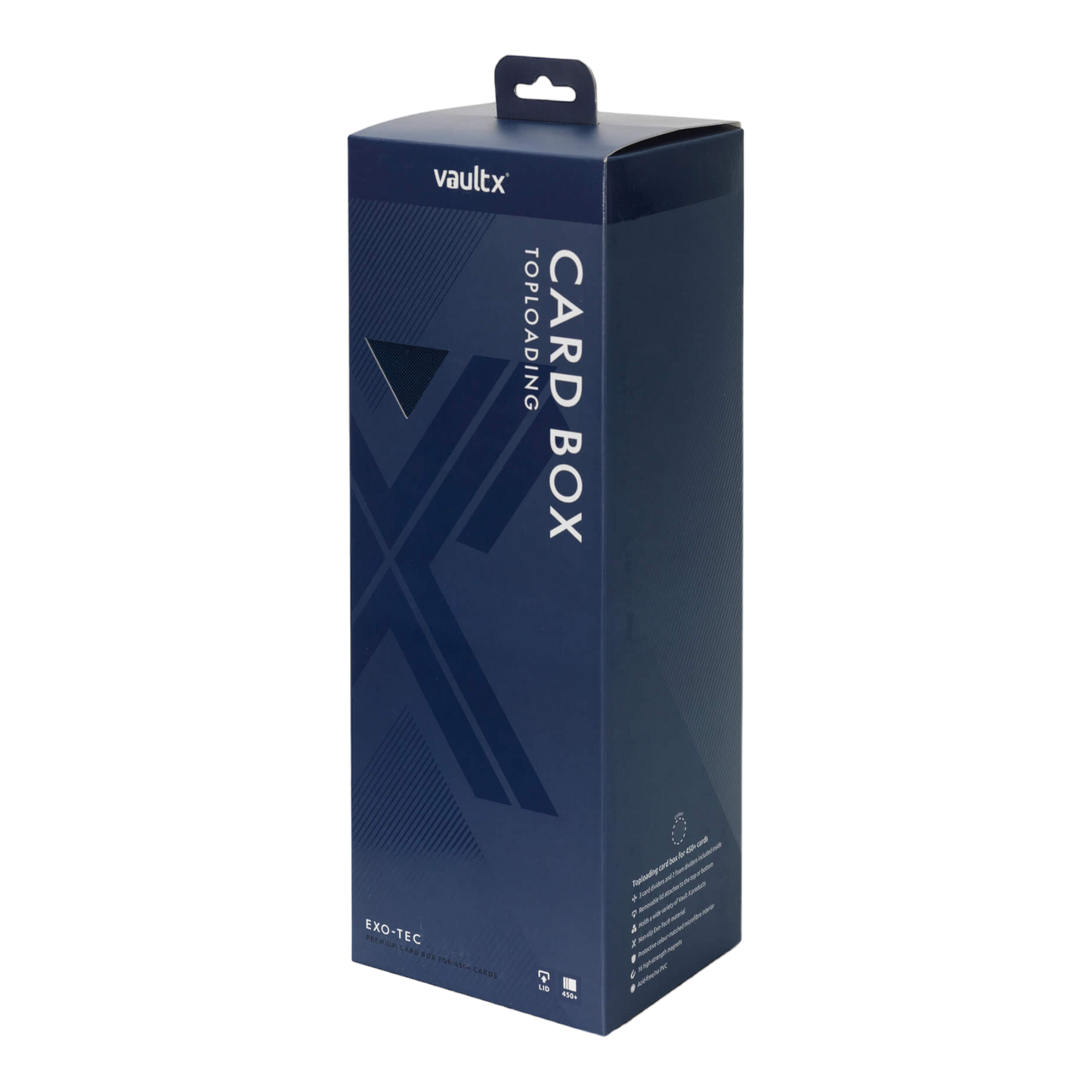 Vault X Exo-Tec® Card Box 450+ Royal Blue