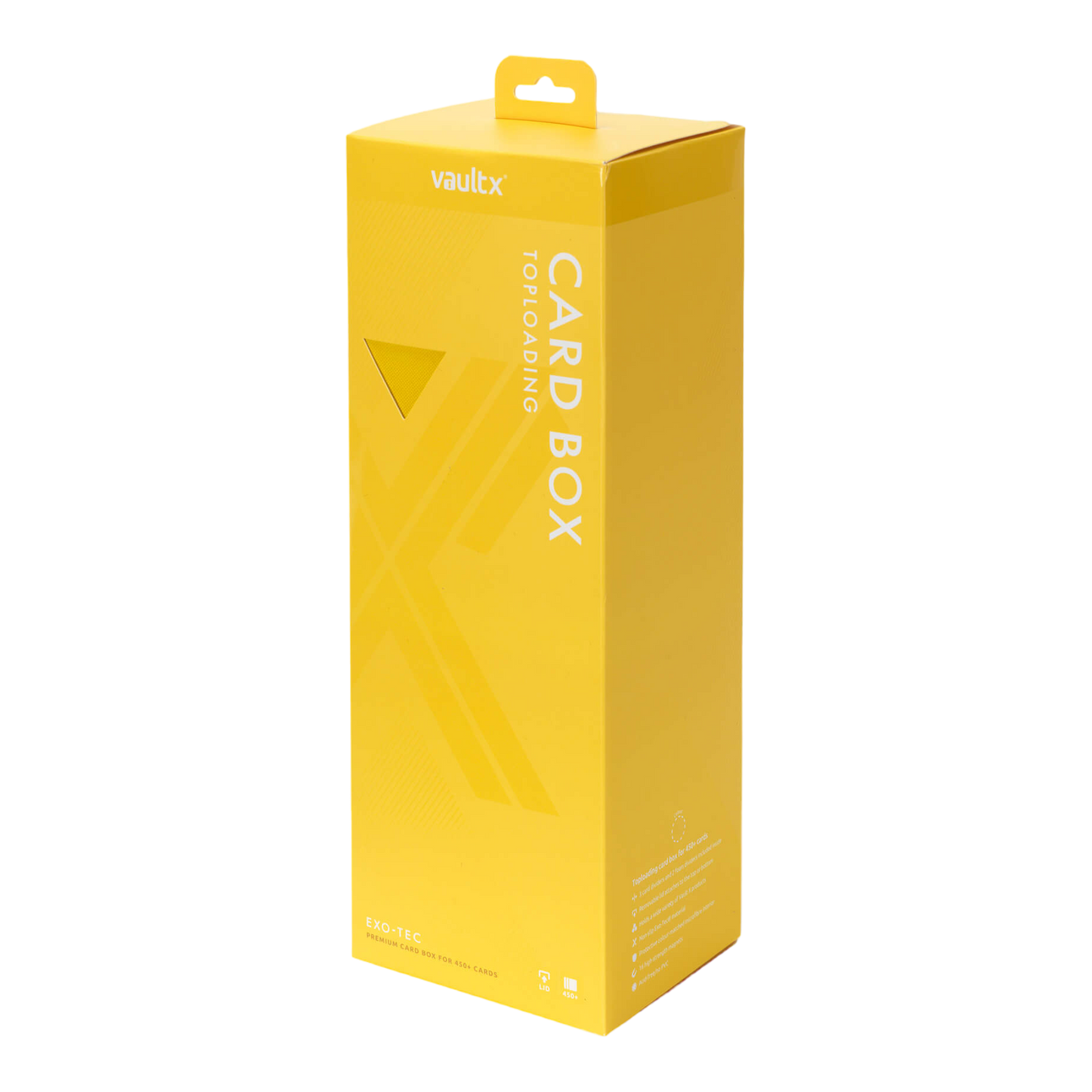 Vault X Exo-Tec® Card Box 450+ Yellow