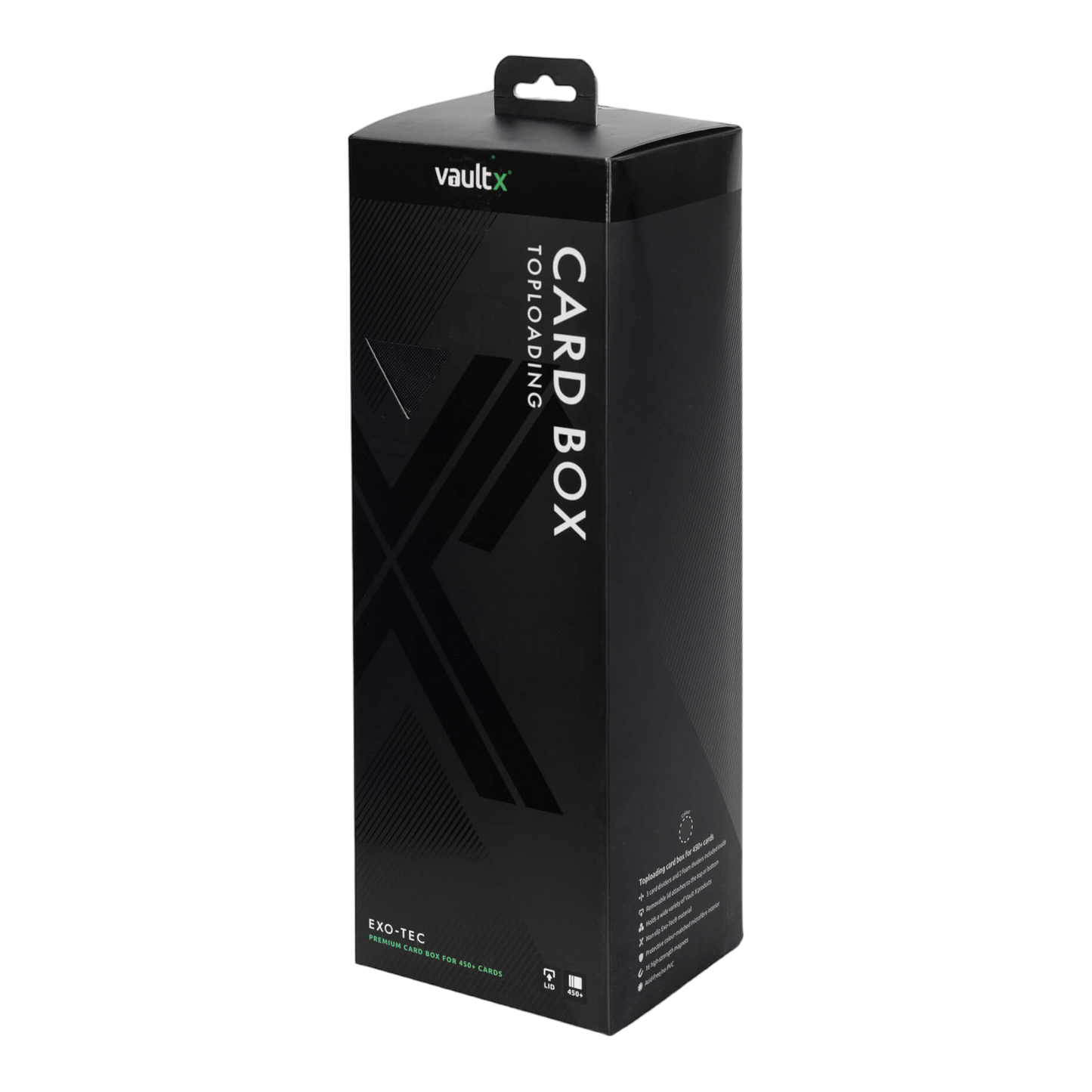 Vault X Exo-Tec® Card Box 450+ Black