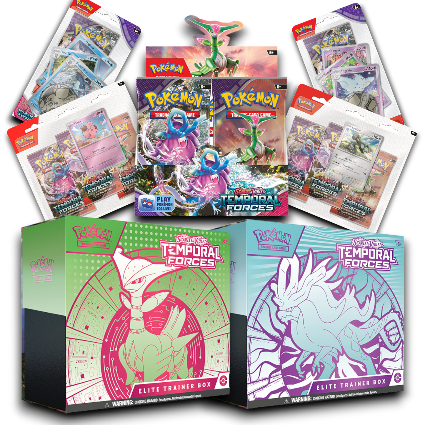 Pokémon TCG SV5 Temporal Forces Mega Bundle