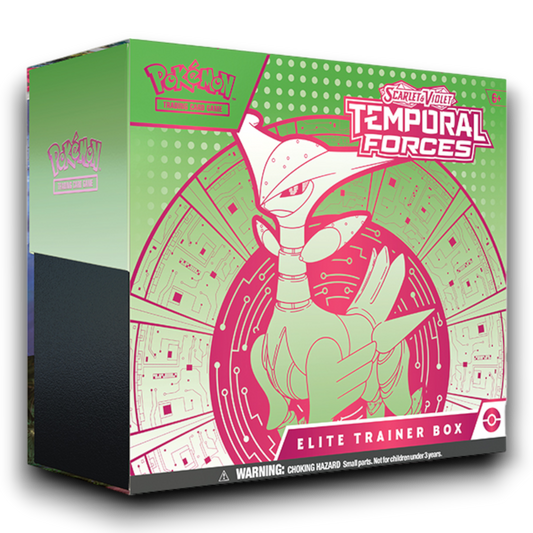 Pokémon TCG SV5 Temporal Forces Elite Trainer Box - Iron Leaves