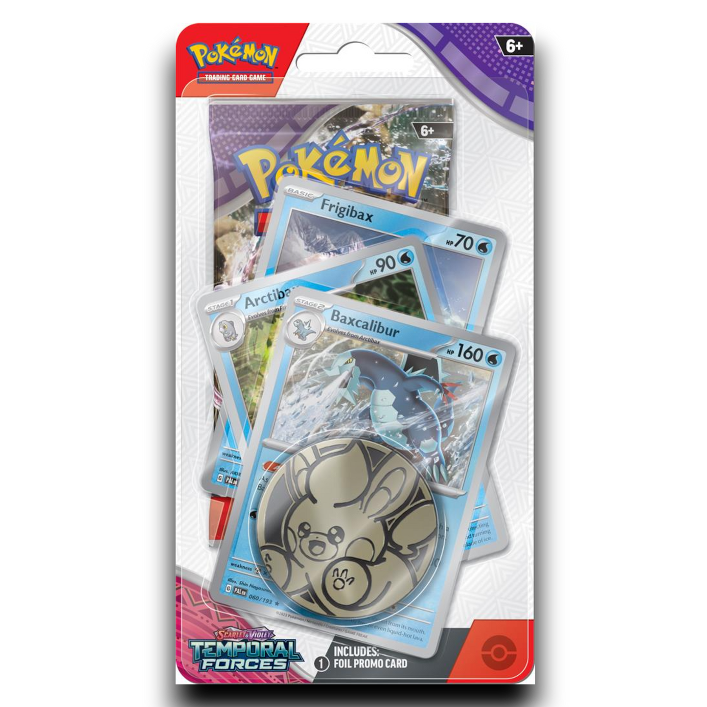 Pokémon TCG SV5 Temporal Forces Checklane Blister - Baxcalibur