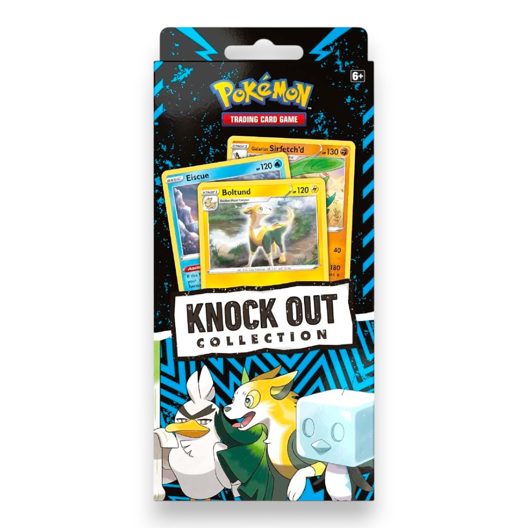 Pokémon TCG: Knock Out Collection (Boltund, Eiscue & Galarian Sirfetch'd)