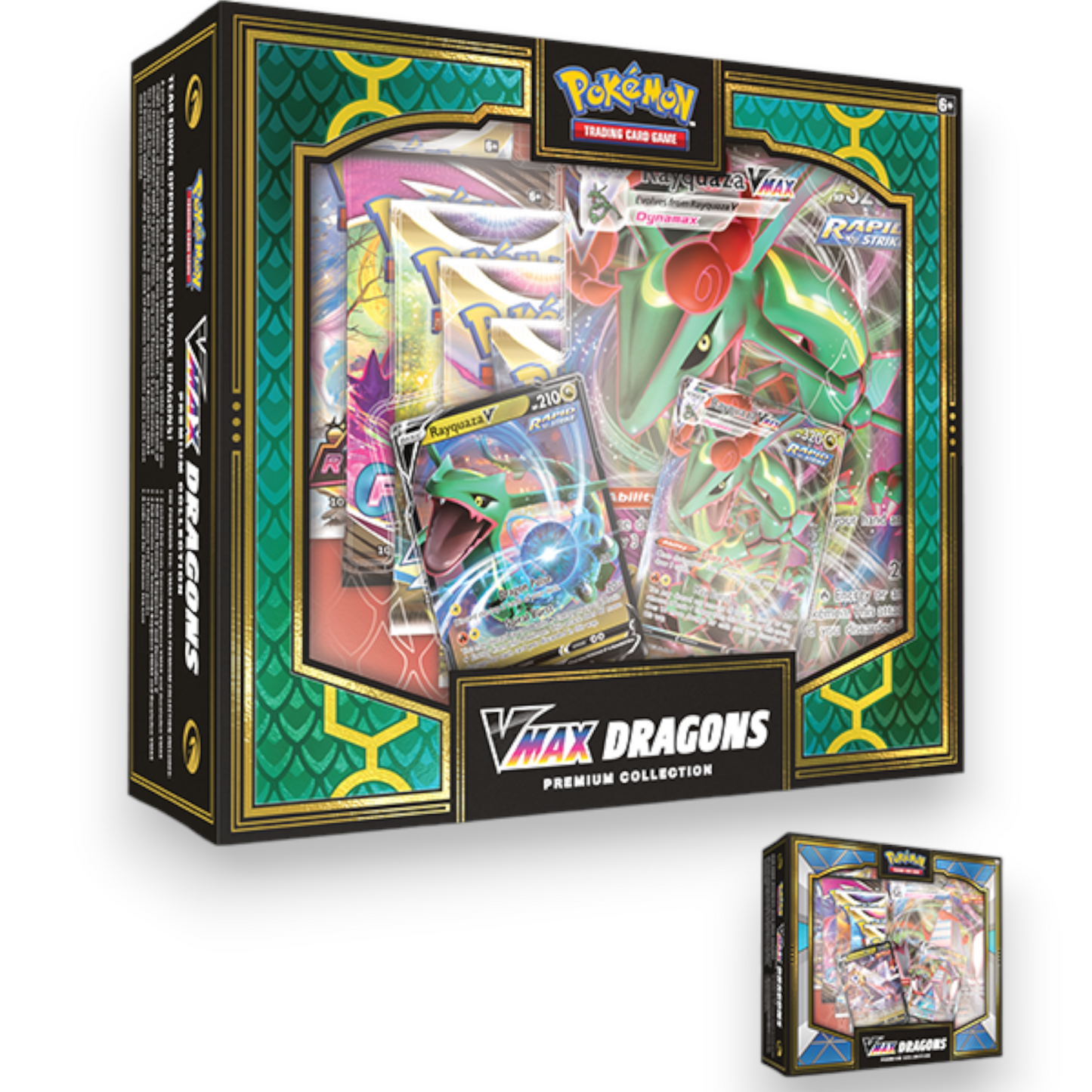 Pokémon TCG: VMAX Dragons Premium Collection - Rayquaza/Duraludon