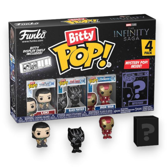 Bitty Pop! 4 Pack - The Avengers Classic Series Assorted