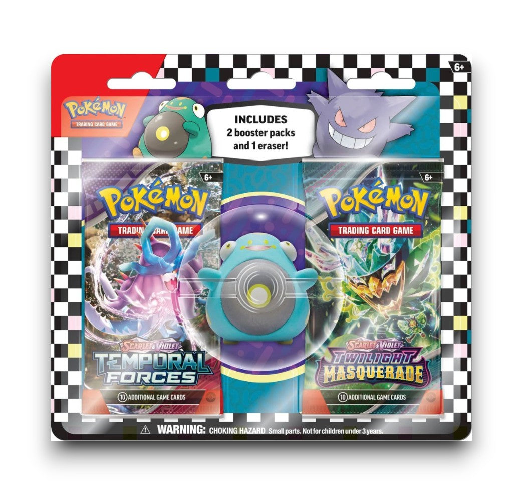 Pokémon 2024 Back To School Blister Eraser - Bellibolt