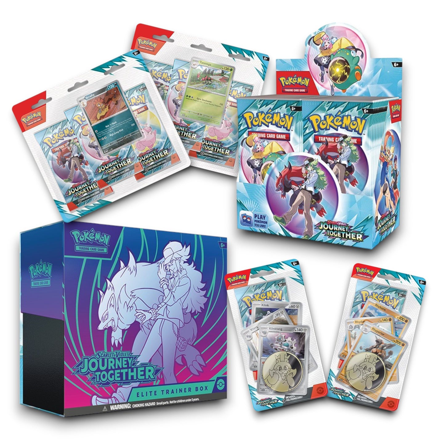 Pokémon TCG S&V 9 Journey Together Bundle