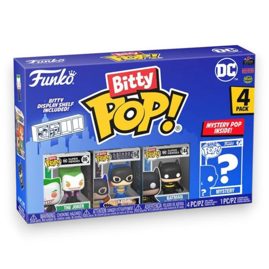 Bitty Pop! 4 Pack - DC Series 1 Assorted