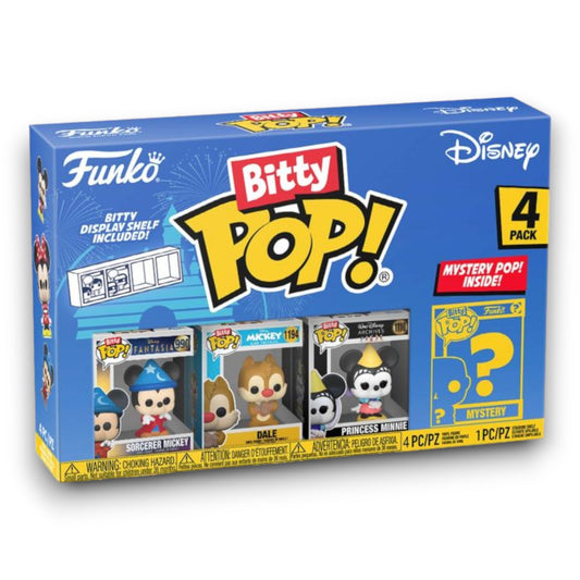 Bitty Pop! 4 Pack - Disney - Classic Assorted