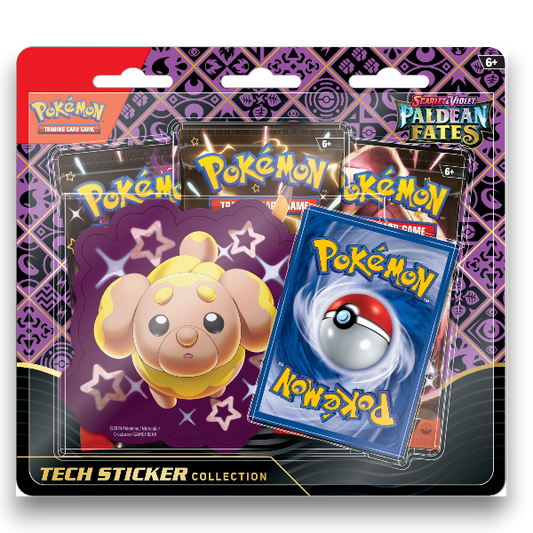 Pokémon TCG: Scarlet & Violet 4.5 Paldean Fates Tech Sticker Collection - Fidough