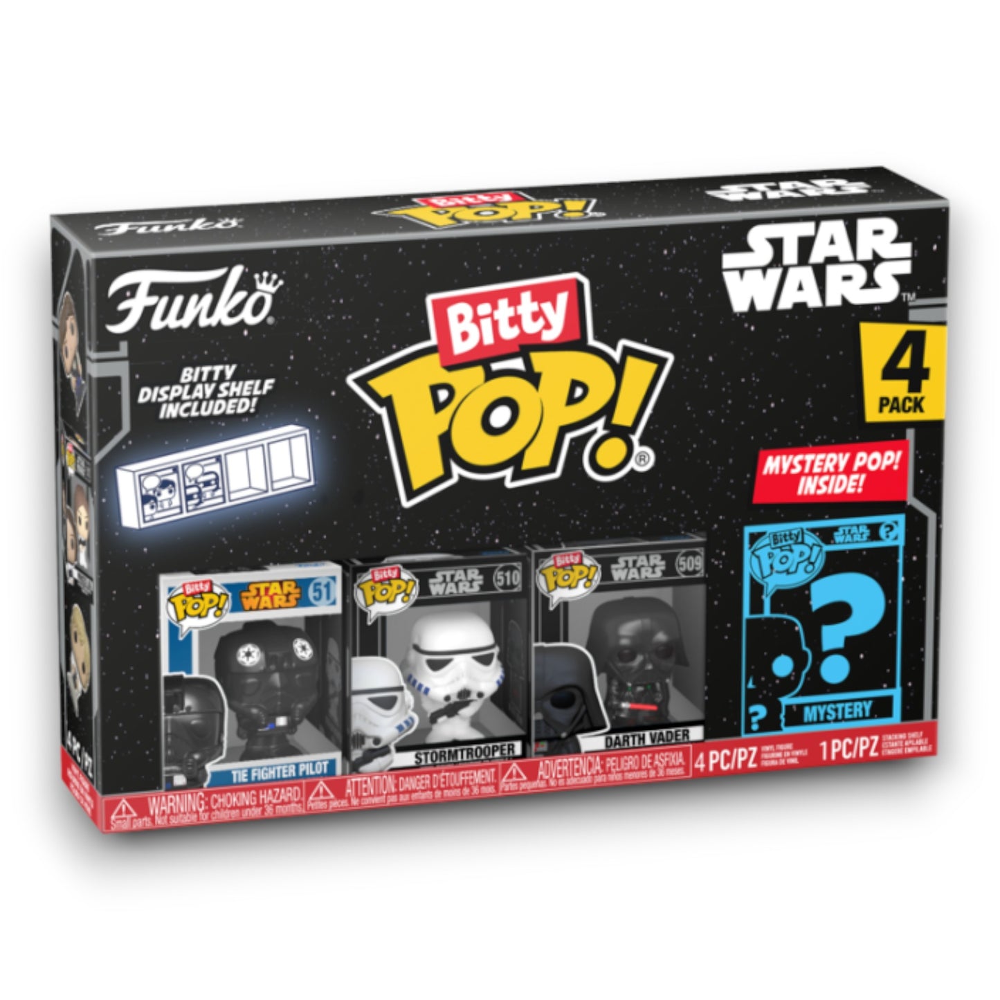 Bitty Pop! 4 Pack - Star Wars - Darth Vader