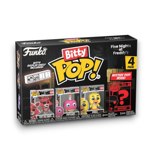 Bitty Pop! 4 Pack - Five Nights At Freddys - Foxy The Pirate