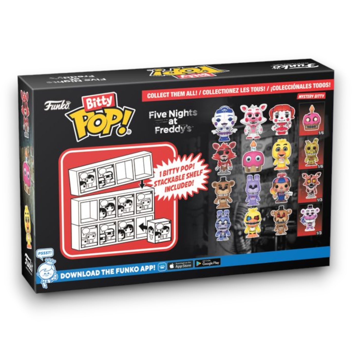 Bitty Pop! 4 Pack - Five Nights At Freddys - Foxy The Pirate