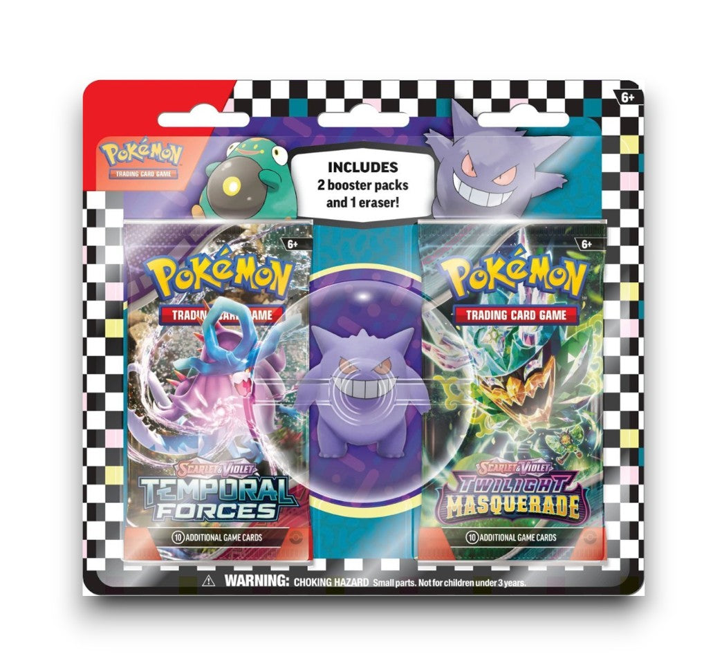 Pokémon 2024 Back To School Blister Eraser - Gengar