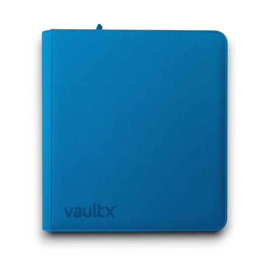 Vault X Neon Blue Exo-Tec® Zip Binder - Various Sizes Available