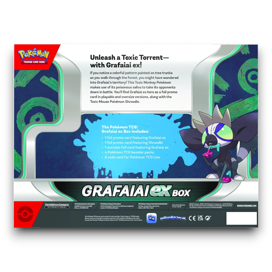 Pokémon TCG: Grafaiai ex Box