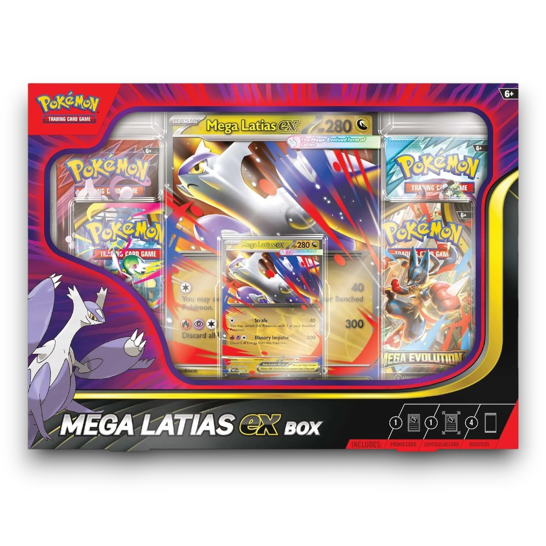 Pokémon TCG: Mega Latias ex Box - De Spelvogel Pokémon TCG: Mega Latias ex Box - De Spelvogel