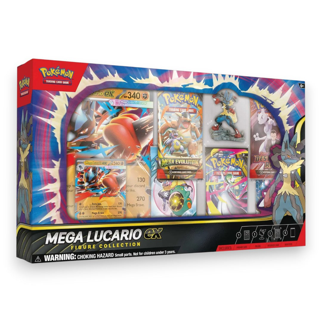 Pokémon TCG: Mega Lucario ex Figure Collection